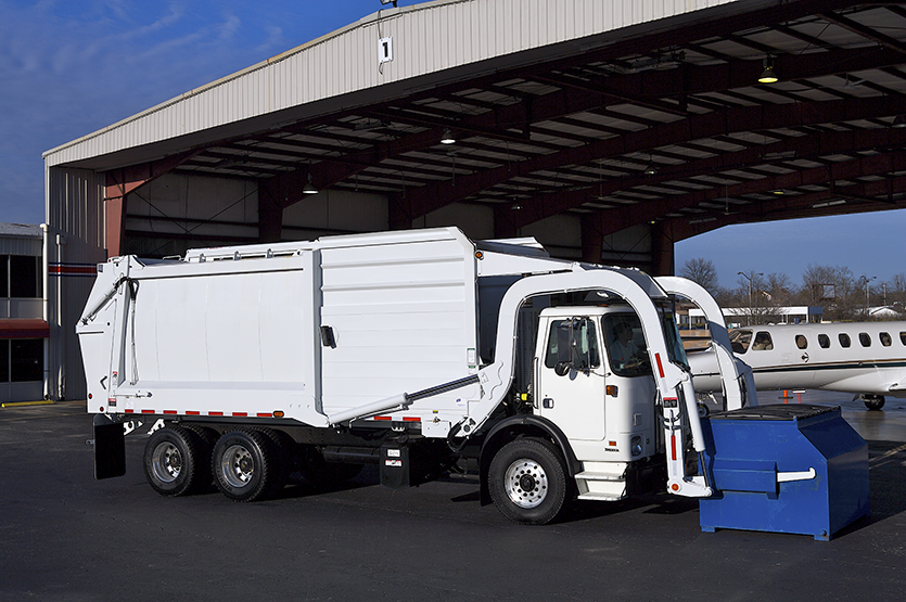 commercial front load garbage truck job description