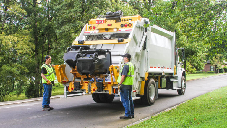 Service verification software for garbage trucks